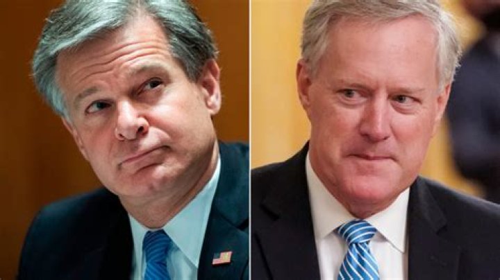 Meadows attacks Wray, pushing FBI to probe voter fraud POLITICO