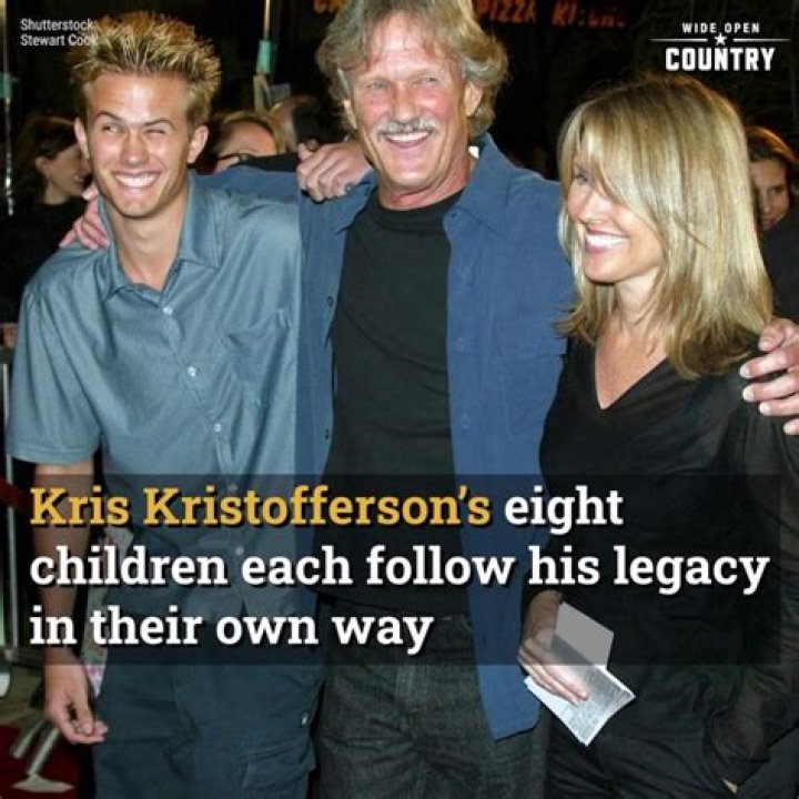 Meet Kris Kristofferson's children names, photos and what to know Tuko