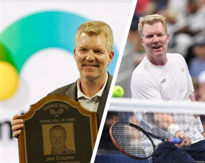 Meeting tennis legends Jim Courier and Andy Roddick Newsday
