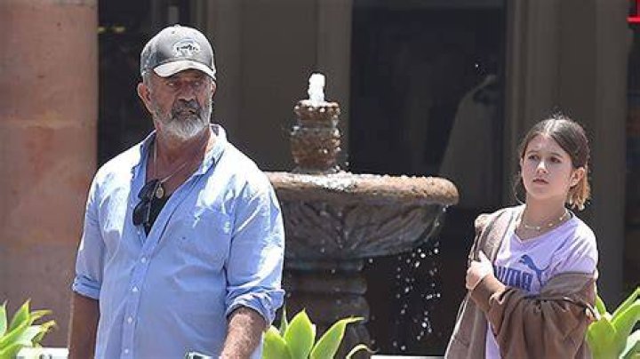 Mel Gibson Scores Some Quality Time With Daughter Lucia, 12, While