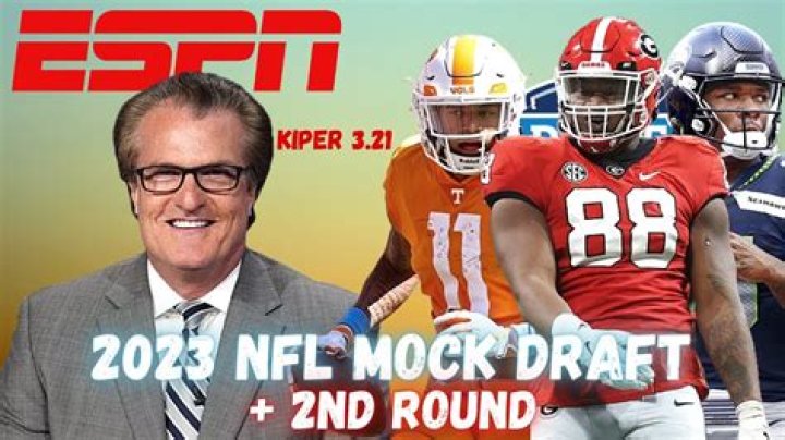 Mel Kiper&rsquo;s 2023 NFL Mock Draft With Trades NEW First Round