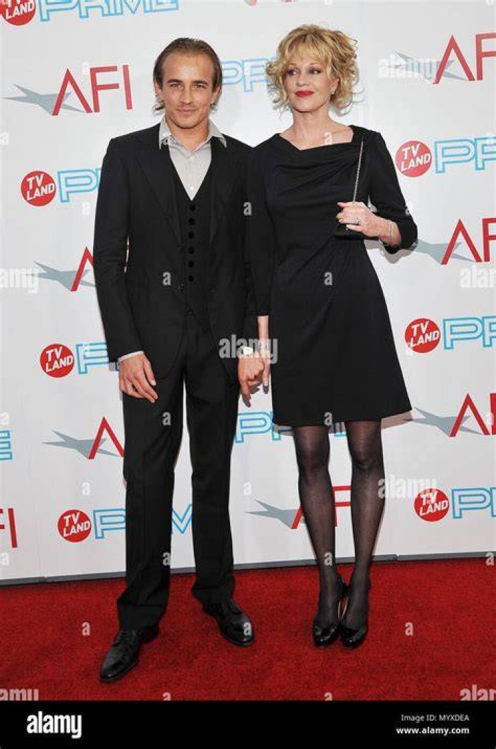 Melanie griffith and son hires stock photography and images Alamy