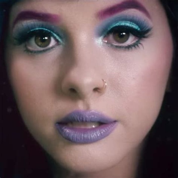 Melanie Martinez Makeup Black Eyeshadow, Gray Eyeshadow, Purple