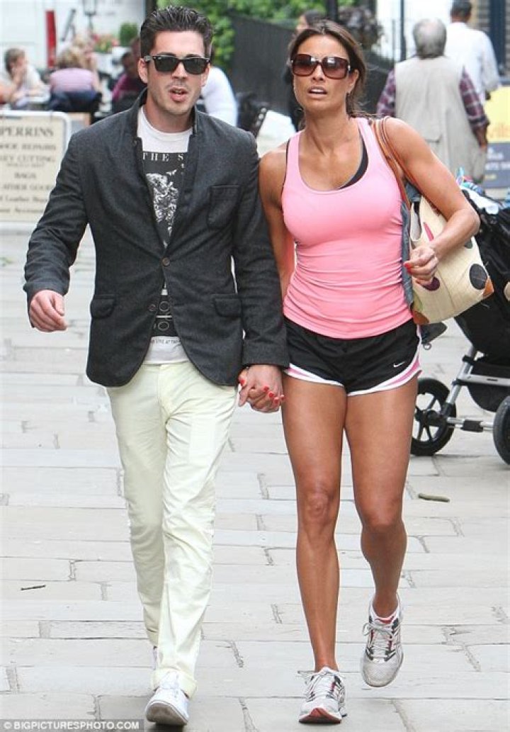 Melanie Sykes arrested and cautioned over assault on toyboy husband