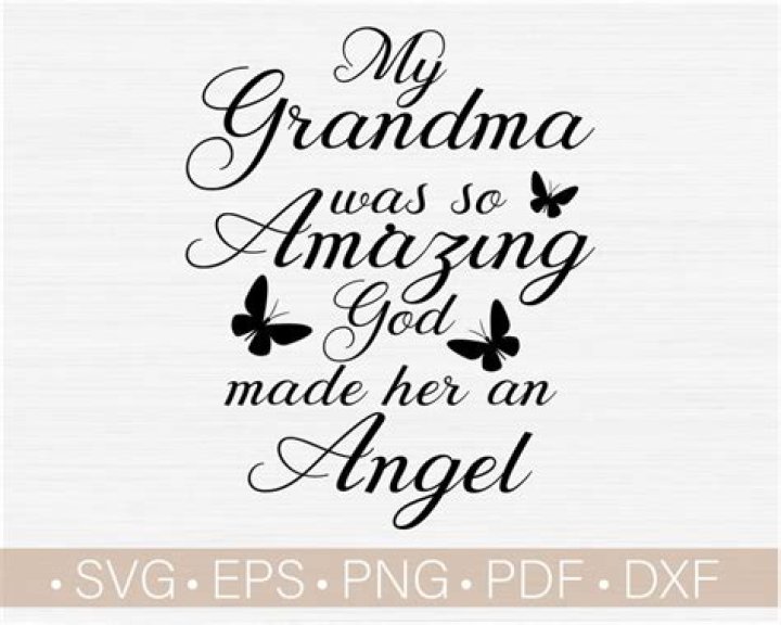 Memorial Svg / Rip Grandma Svg / Rip Grandmother Svg Files for Etsy