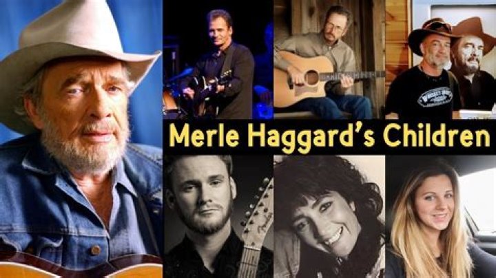 Merle Haggard and his kids Country music artists, Merle haggard sons
