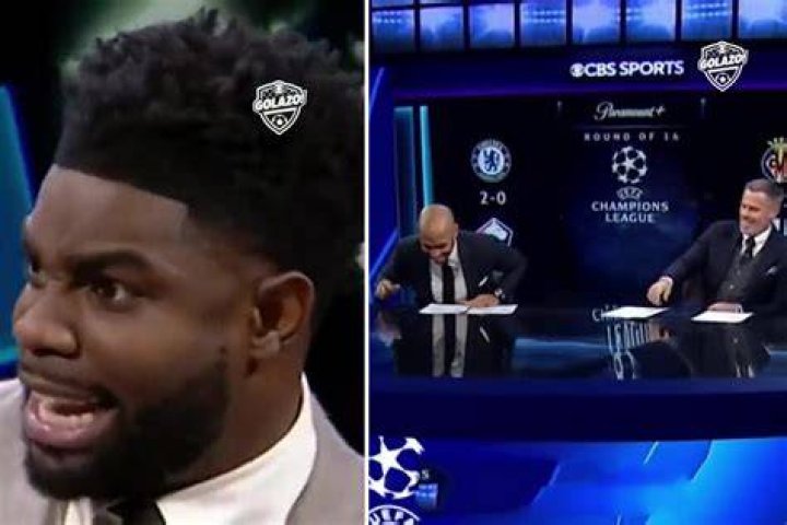 Micah Richards leaves CBS studio in stitches after revealing the