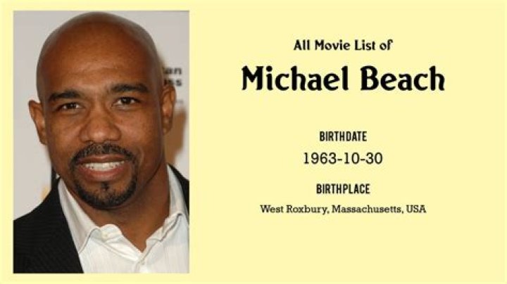 Michael Beach Movies, Bio and Lists on MUBI