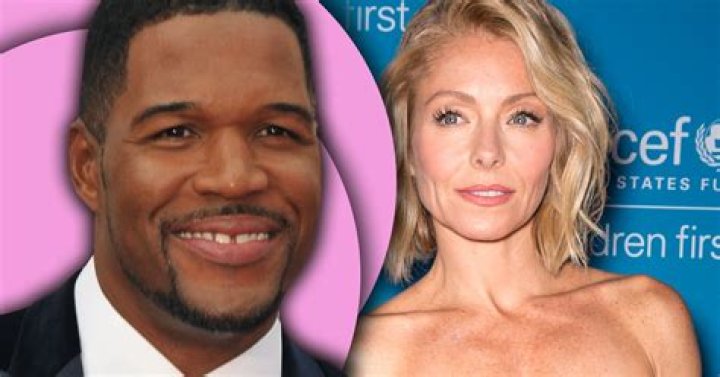 Michael Strahan with mystery blonde 7 months after Nicole Murphy split