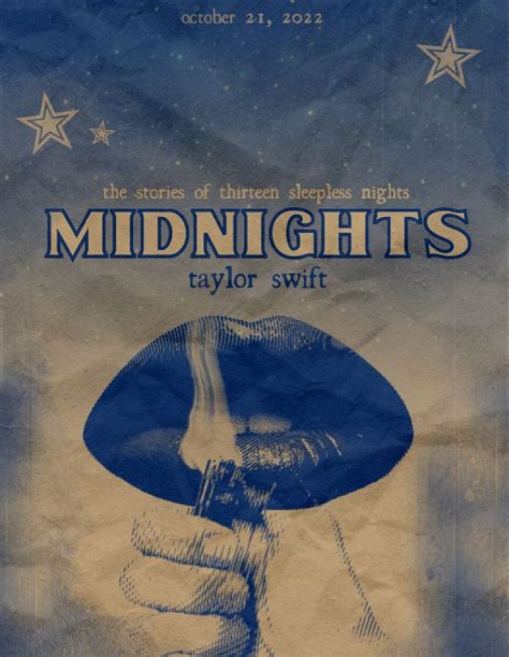 Midnights taylor swift poster Artofit