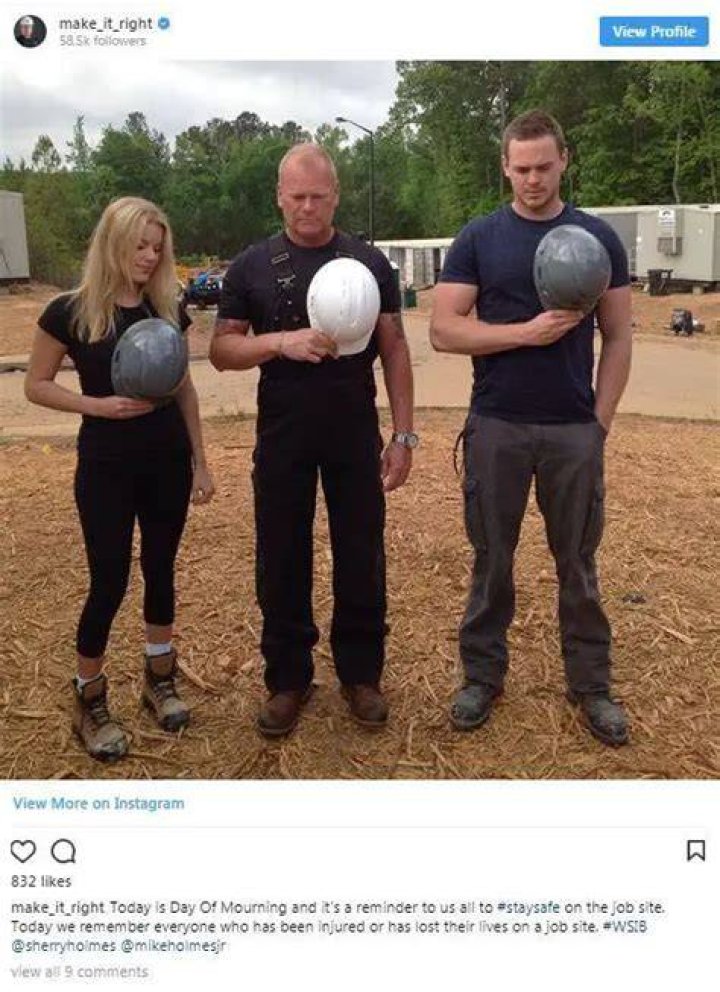 Mike Holmes, Previously Married to Alexandra, Referred Anna As Wife