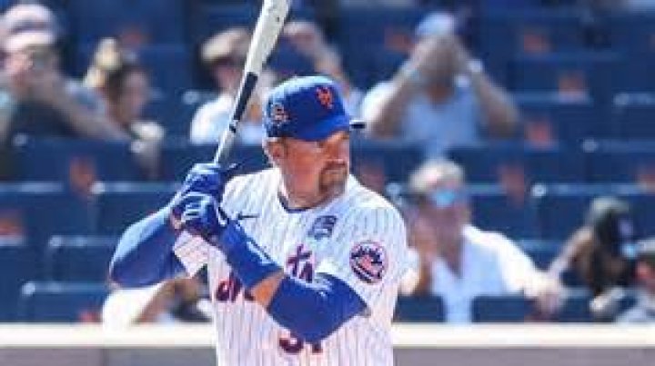 Mike Piazza with the NY Mets Mets History