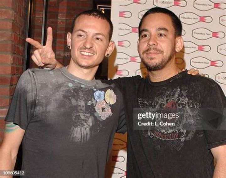 Mike Shinoda and Chester Bennington, photo credit original image