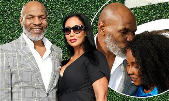 Mike Tyson plants a kiss on daughter Milan's head Daily Mail Online