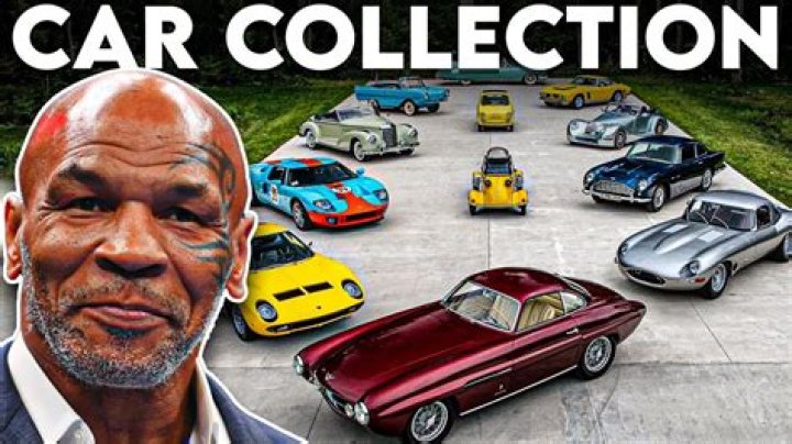 Mike Tyson&rsquo;s car collection through the years, from RollsRoyces to