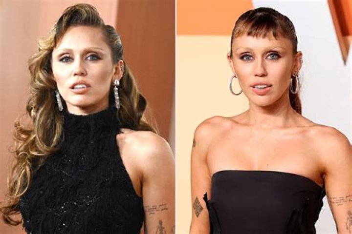 Miley Cyrus Miley Cyrus TheFappening Sexy Sideboobs at Oscar Party