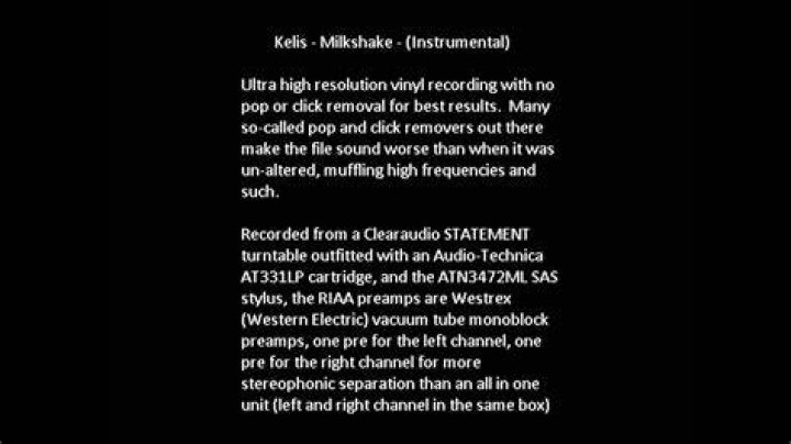 Milkshake (Instrumental) YouTube