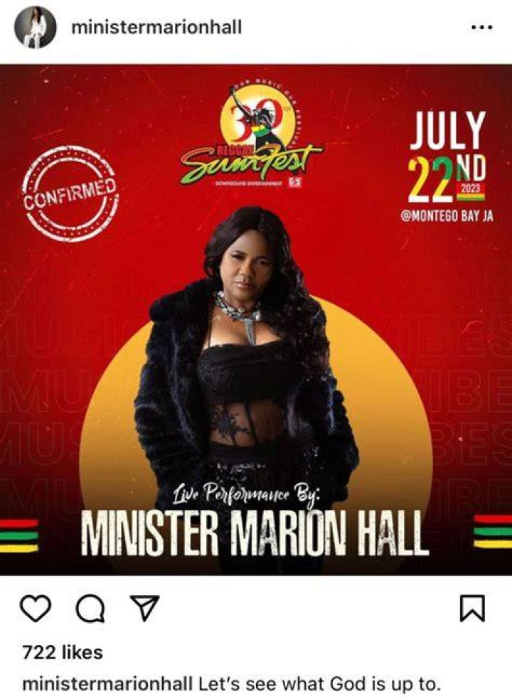 Minister Marion Hall Says Foxy Brown Once Accused Lady Saw Of Wanting