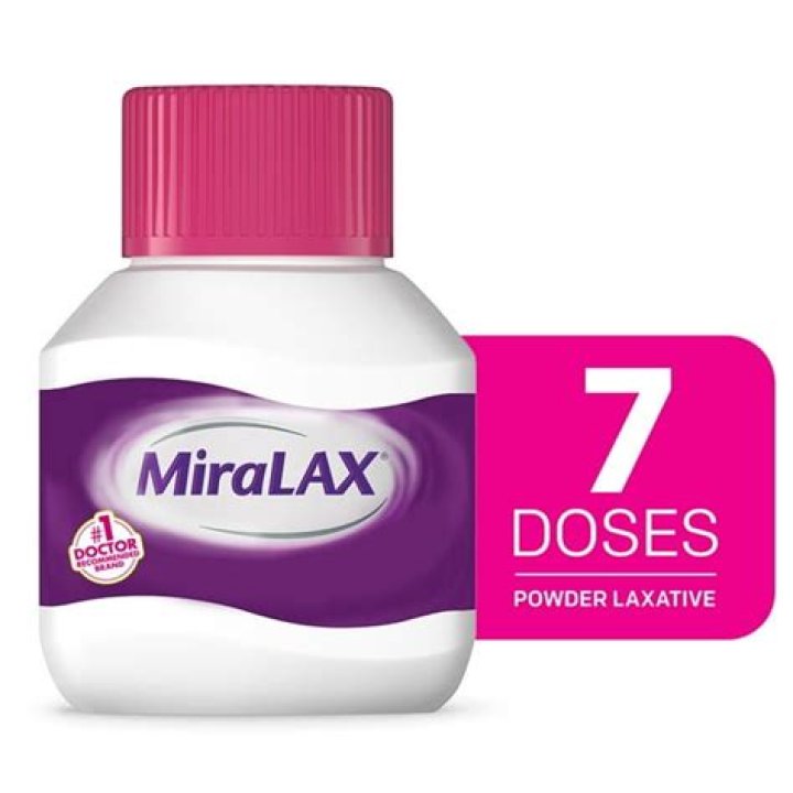 MiraLAX Laxative Powder for Gentle Constipation Relief, Stool Softener