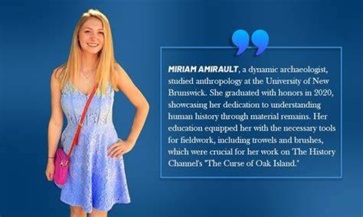 Miriam Amirault Curse Of Oak Island Age, Wikipedia, Instagram
