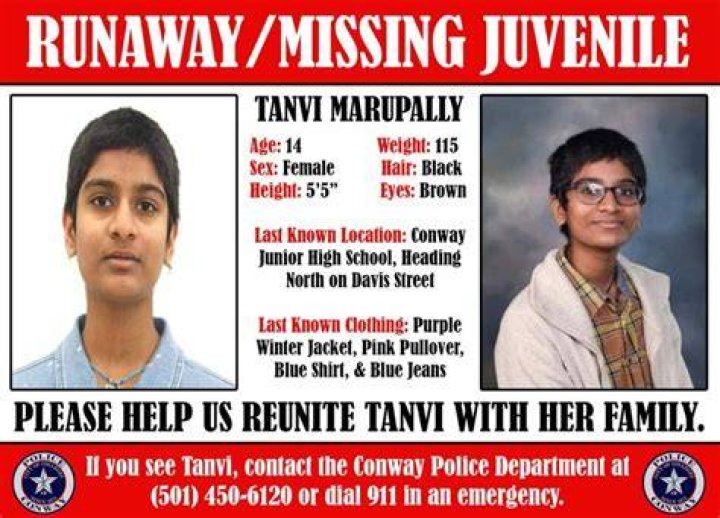 Missing kid Tanvi Marupally in Florida found safe What exactly Happened?