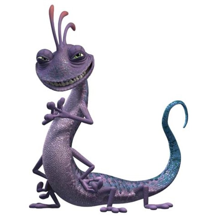 Monsters Inc Purple Lizard With Glasses PNG HighQuality Image PNG Mart