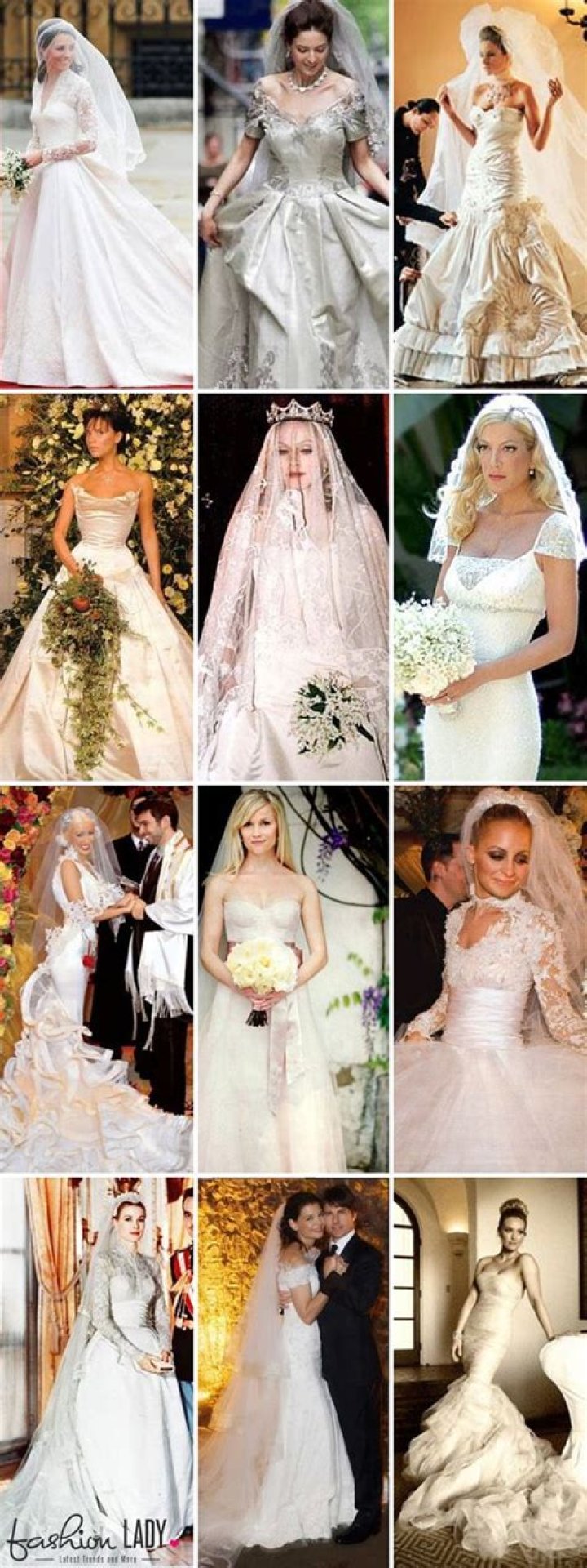 Most Desirable Celebrity Wedding Dresses In History Page 51