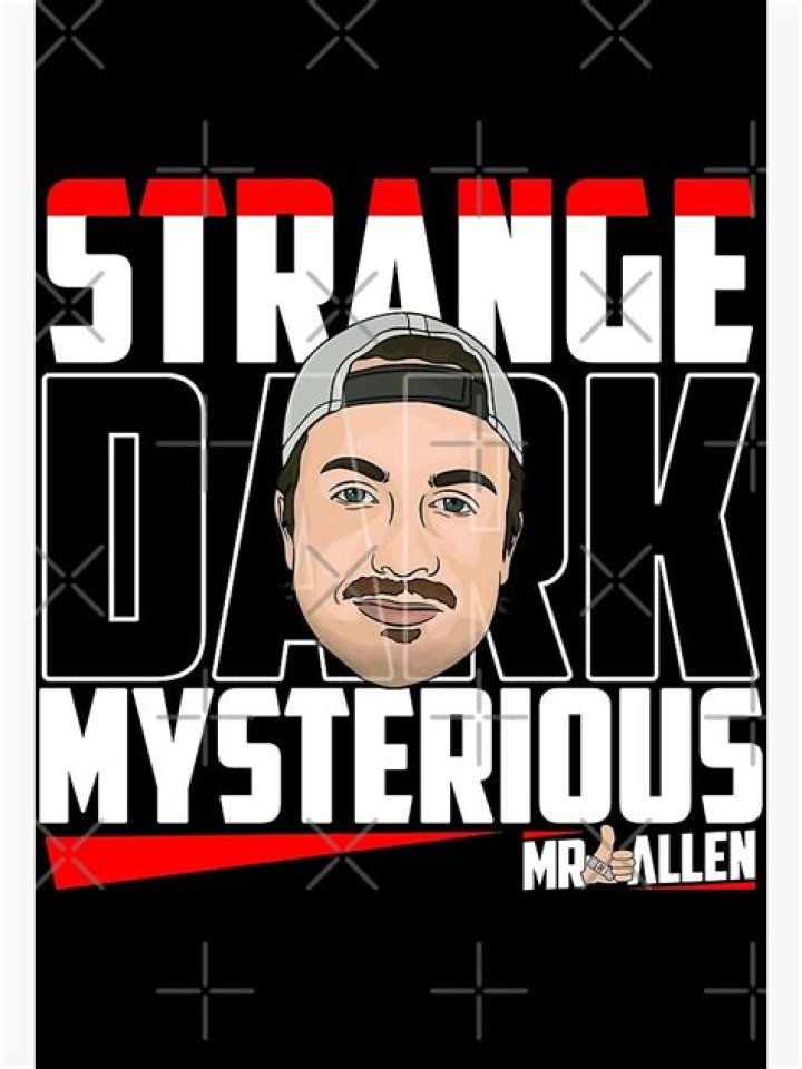 Mr Ballen Strange Dark Mysterious Unisex TShirt