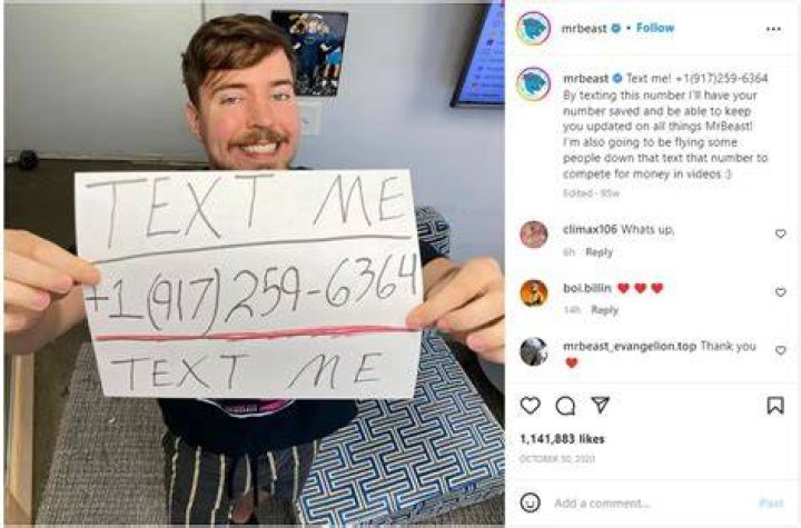 Mr Beast Phone Number 2022, House Address, Contact Address, Email