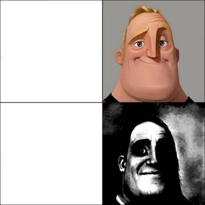 Mr Incredible rich 2.0 Blank Template Imgflip