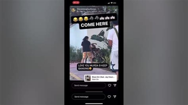 Murda B Fight Video