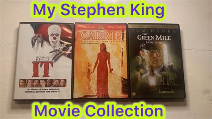 My Stephen King Movie Collection Stephenking What Can Teach You About