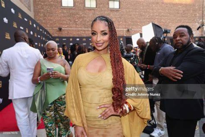 Mya. Singer Mya hosts at Haze inside Aria Resort & Casino