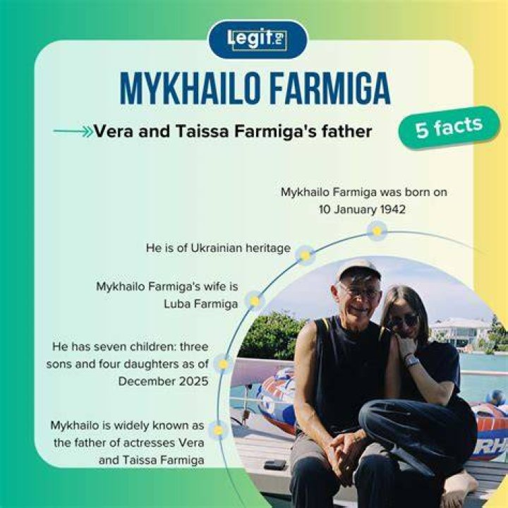Mykhailo Farmiga Wiki, Bio, Children, Age, Height, Parents, Facts, and more