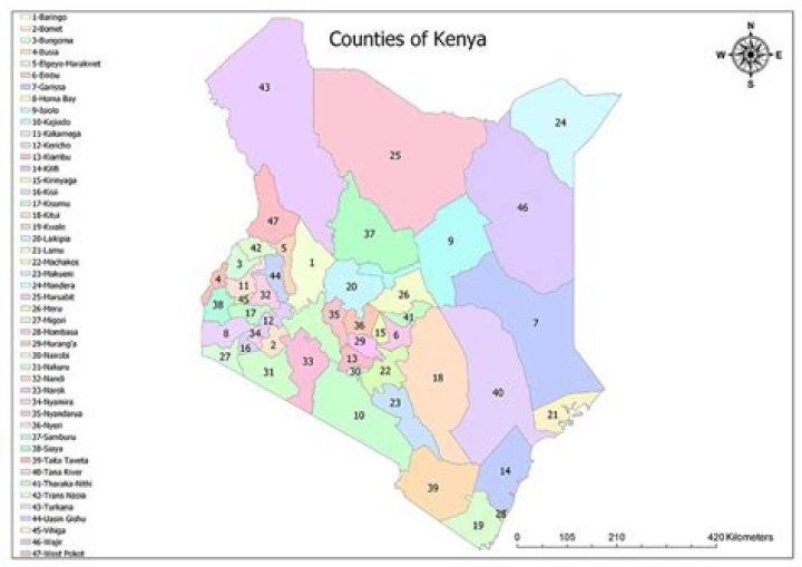 Nakuru postal code, ZIP, and area codes for all subcounties Tuko.co.ke