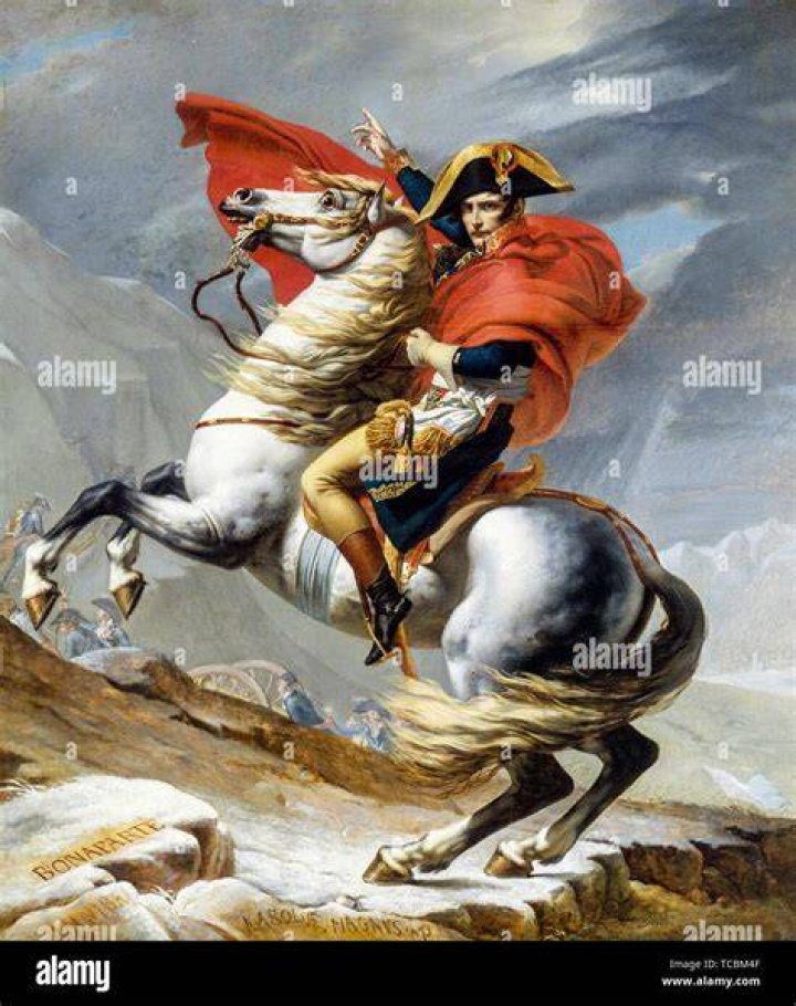 Napoleon Bonaparte on Horse Painting by Gull G Pixels