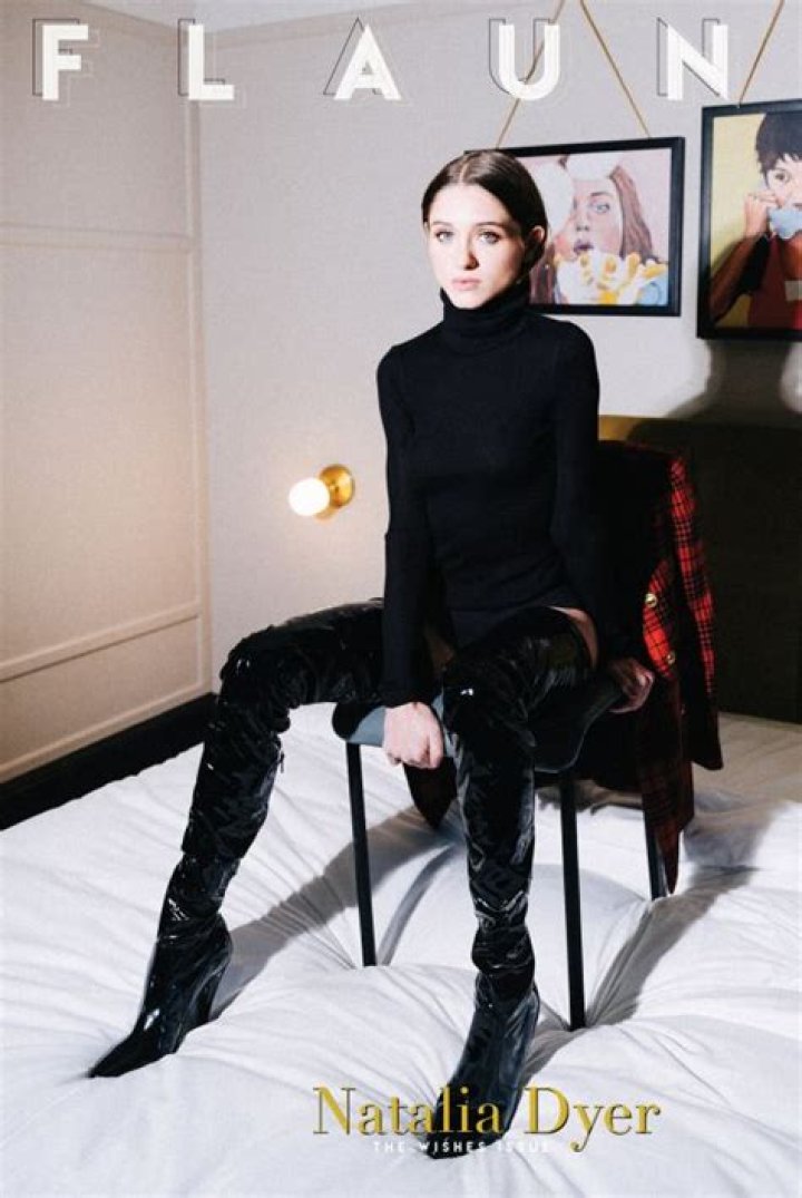 Natalia Dyer for Flaunt Magazine Issue 164, March 2019 Natalia