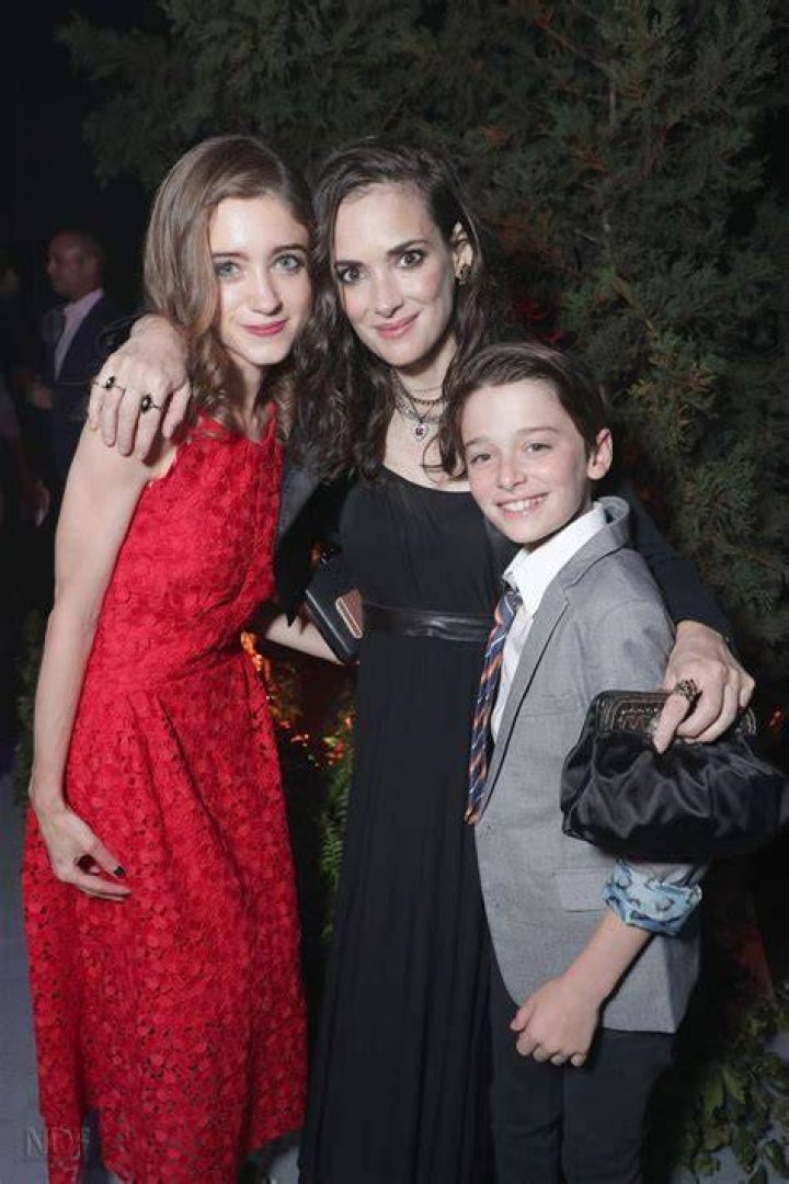 Natalie Dyer Winona Ryder Noah Schnapp Editorial Stock Photo Stock