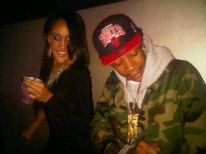 Natalie Nunn And Wiz Khalifa Kissing