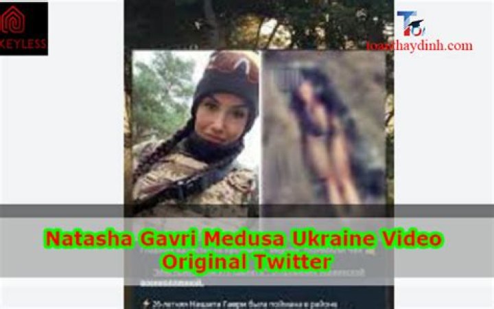 Natasha Gavri Medusa, ¿dónde puedo ver el video de la ucraniana que