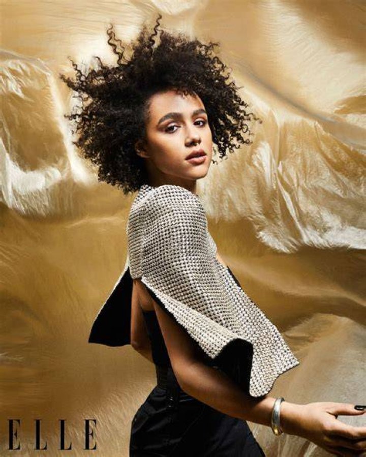 NATHALIE EMMANUEL for Elle Magazine, May 2019 HawtCelebs