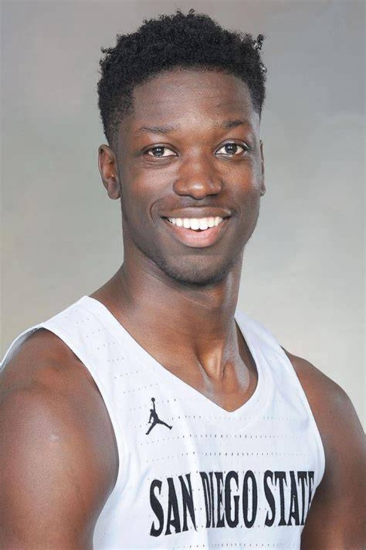 Nathan Mensah Men's Basketball SDSU Athletics