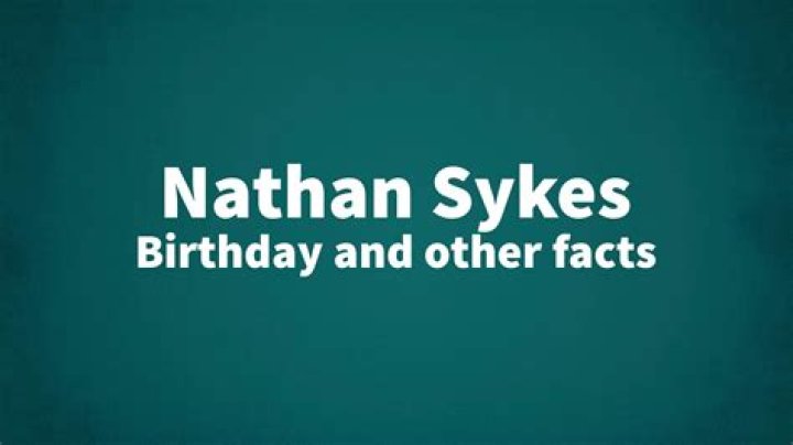 Nathan Sykes Biography Facts, Childhood, Family Life & Achievements