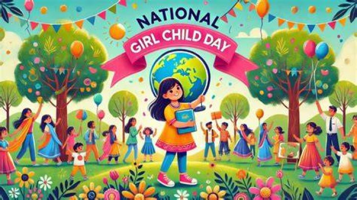 National Girl Child Day, Image Manipulation on Behance