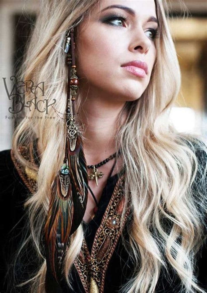 Natural Emerald Heart feather hair extension clip Plumas para cabello