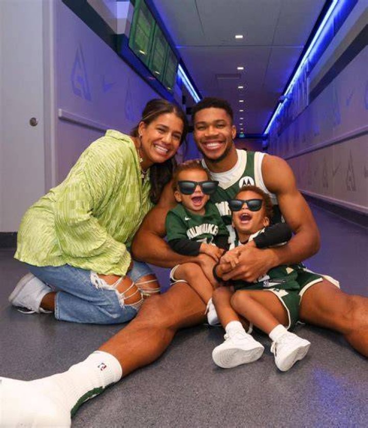 NBA Kids Giannis Antetokounmpo's Kids Liam and Maverick Shai Hoops