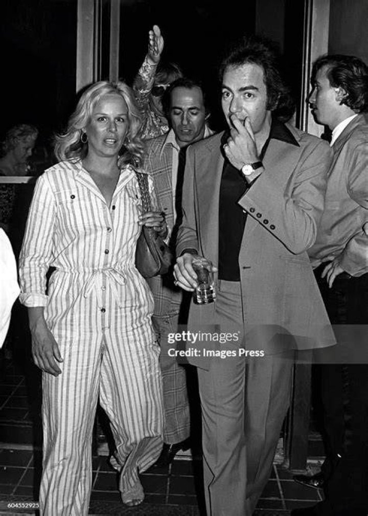 Neil Diamond and wife Marcia circa 1981 in New York City. Celebrity