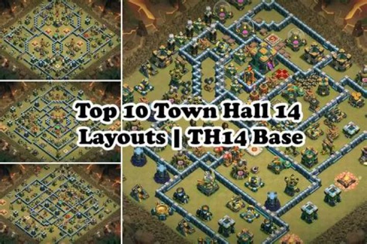 New best Town Hall 14 Hybrid base with Copy link Base of Clans