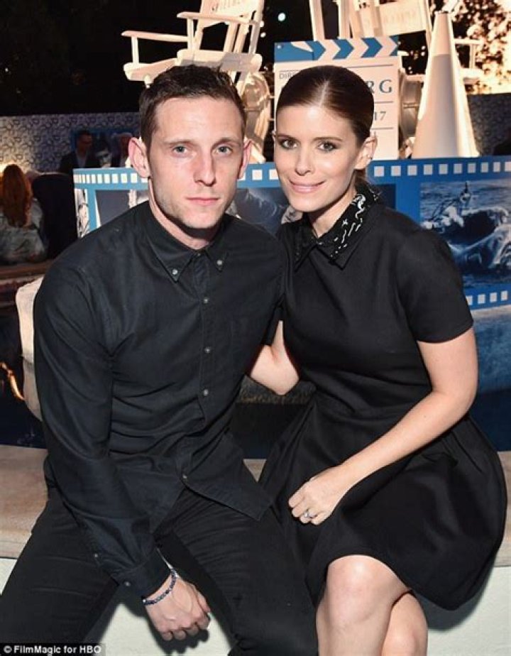 Newlywed Kate Mara cosies up to husband Jamie Bell