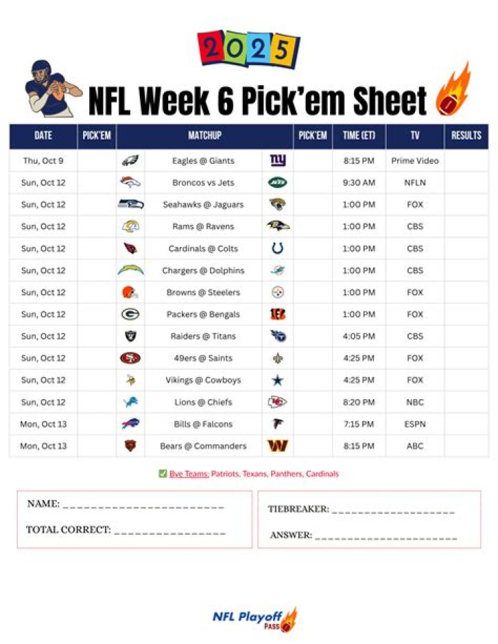 NFL picks for Week 6 Perfect time to bet on Giants' first win